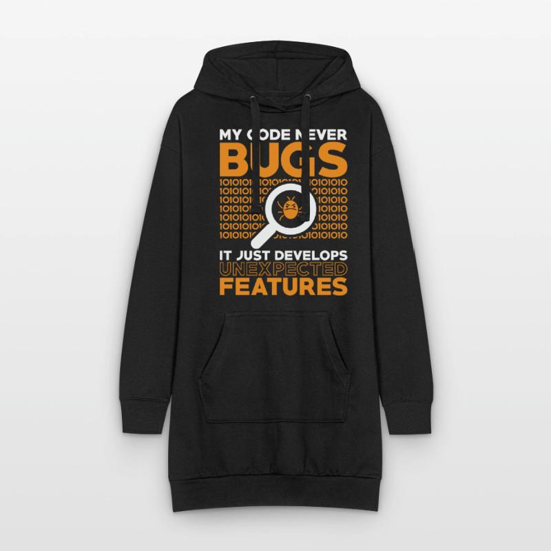 Code Codeur Programmeur Développeur Codeur Sweat-shirt à capuche long Femme