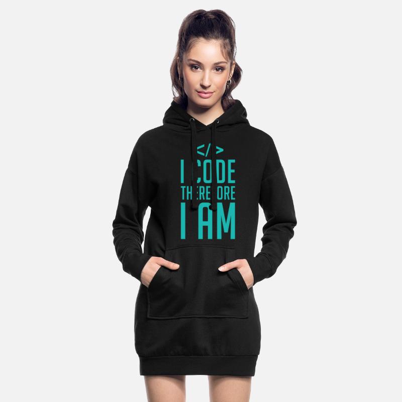 Hoodie-Kleid