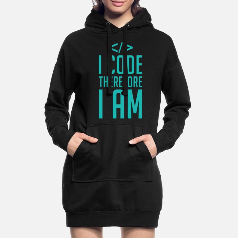 Code Codeur Programmeur Développeur Codeur Sweat-shirt à capuche long Femme