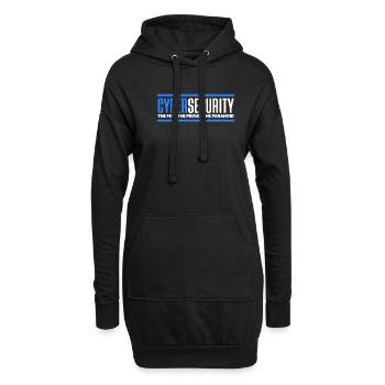 Hacker Coder Computer Hacking Cadeau - Sweat-shirt à capuche long Femme - noir - Devant