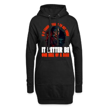 If It Takes 3 Years To Get There 17 - Hoodie Dress - black - Front
