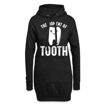 Funny Dental Lab Technician Dentist - Hoodie Dress - black - Front