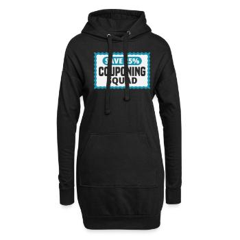 Funny Extreme Couponing Coupon Gift - Hoodie Dress - black - Front