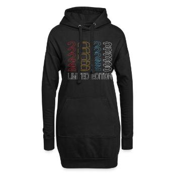 Limited Edition 2023 Geburtstag 2023 Vintage Retro - Hoodie-Kleid - Schwarz - Vorne