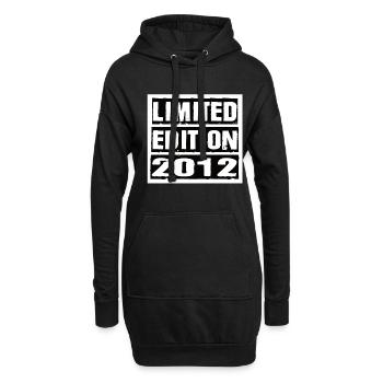 Edition Limitée 2012 Anniversaire 2012 Vintage Rétro - Sweat-shirt à capuche long Femme - noir - Devant