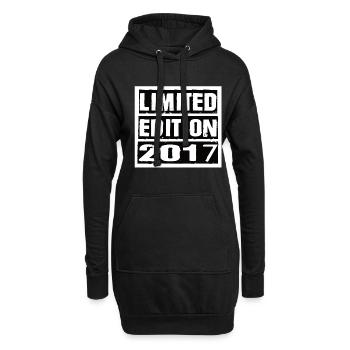 Edition Limitée 2017 Anniversaire 2017 Vintage Rétro - Sweat-shirt à capuche long Femme - noir - Devant