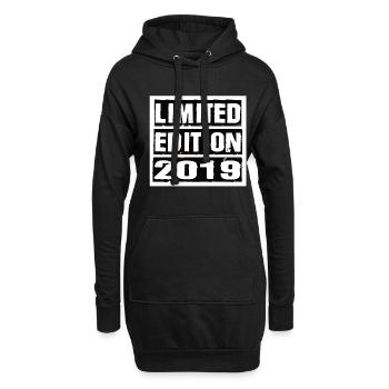 Edition Limitée 2019 Anniversaire 2019 Vintage Rétro - Sweat-shirt à capuche long Femme - noir - Devant