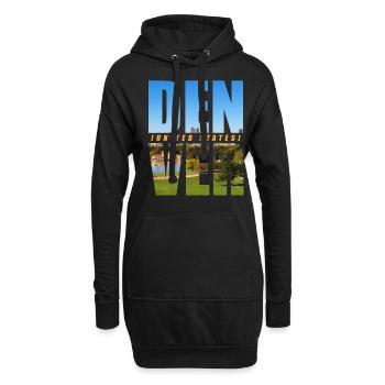 Denver USA Souvenir - Hoodie-Kleid - Schwarz - Vorne