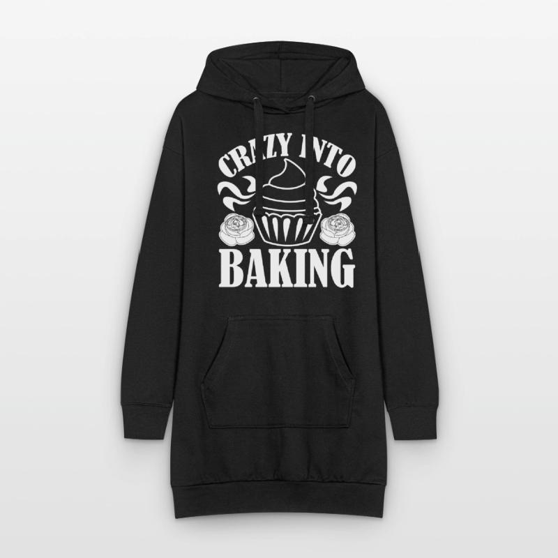 Baker Bake Bakery Hoodie Dress