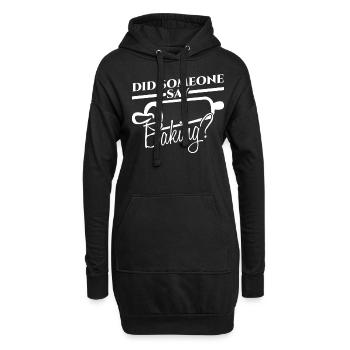 Boulangerie, boulangerie, boulanger, confiseur - Sweat-shirt à capuche long Femme - noir - Devant