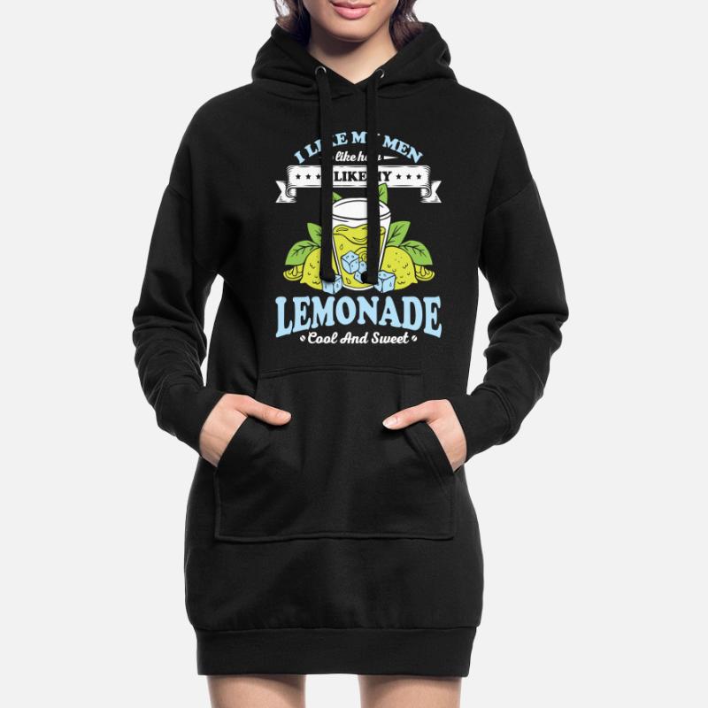 Limonade Cool Und Süß Ehemann Ehefrau Geschenk Hoodie-Kleid