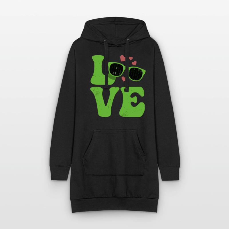 Hoodie-Kleid