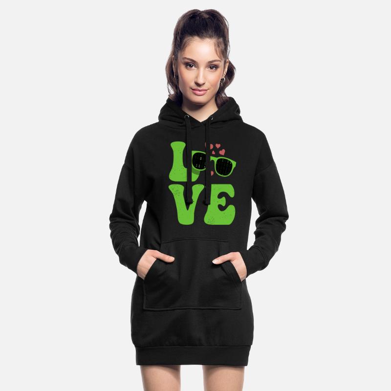 Hoodie-Kleid