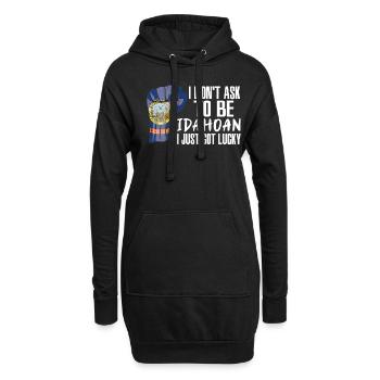 Idahoan American US Patriot USA Grown Idaho Flagge - Hoodie-Kleid - Schwarz - Vorne