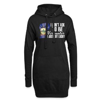 Vermonter Amerikaner US-Patriot USA Gewachsen - Hoodie-Kleid - Schwarz - Vorne