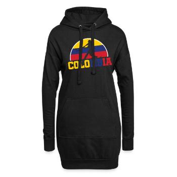 Championnat de Colombie de baseball - Sweat-shirt à capuche long Femme - noir - Devant