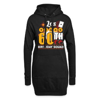 Escouade du 60e anniversaire de Las Vegas - Sweat-shirt à capuche long Femme - noir - Devant