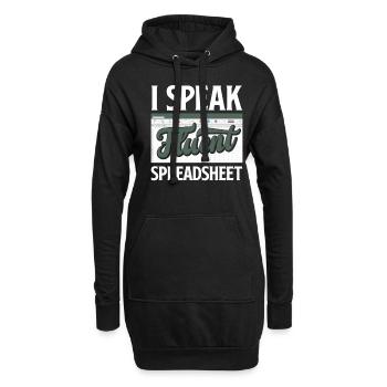 Drôle de cadeau comptable de conseiller fiscal - Sweat-shirt à capuche long Femme - noir - Devant