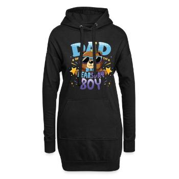Bear Lover Bday Dad Celebrant Alles Gute Zum - Hoodie-Kleid - Schwarz - Vorne