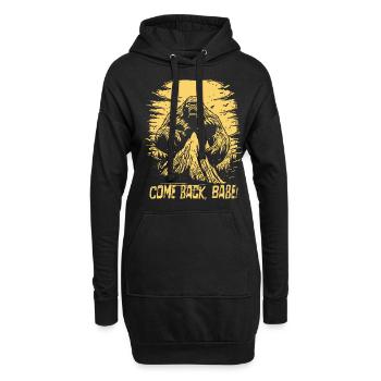 Mega Bigfoot Monster, Reviens très cher - Sweat-shirt à capuche long Femme - noir - Devant