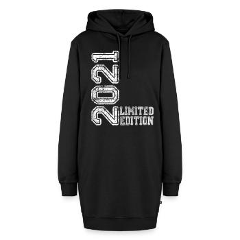 Limited Edition 2021 - Hoodie-Kleid - Schwarz - Vorne