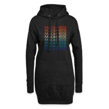 Cheese Cheesecake Food Gift - Hoodie Dress - black - Front