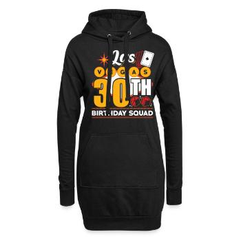 Escouade du 30e anniversaire de Las Vegas - Sweat-shirt à capuche long Femme - noir - Devant