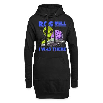 Alien, UFO, UAP, Space, Space Flying Object - Hoodie Dress - black - Front
