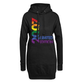 Limited Edition 2007 - Hoodie-Kleid - Schwarz - Vorne