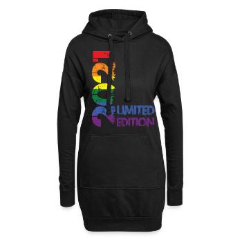 Limited Edition 2021 - Hoodie-Kleid - Schwarz - Vorne