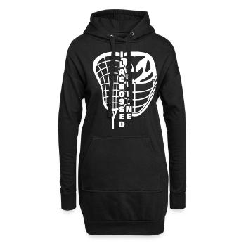 Crosse Franchissez la ligne d’arrivée - Sweat-shirt à capuche long Femme - noir - Devant