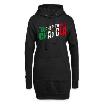Drapeau de La Chancla Mexique Mexique - Sweat-shirt à capuche long Femme - noir - Devant