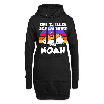 Offizielles Schlafshirt Von Noah - Hoodie-Kleid - Schwarz - Vorne