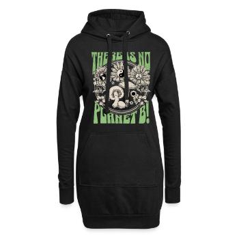 Il n’y a pas de Jour de la Terre de la planète B - Sweat-shirt à capuche long Femme - noir - Devant