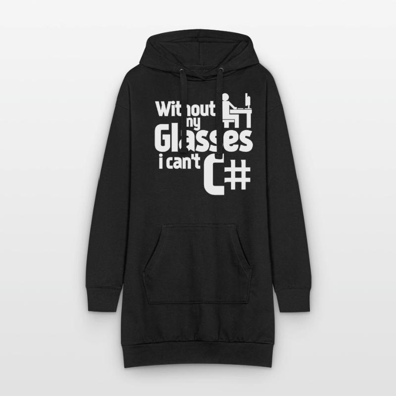 Admin Programmer Computer Science Hoodie-Kleid