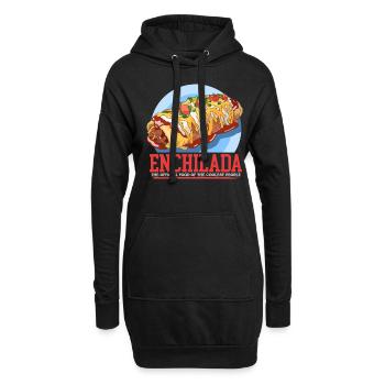 Enchilada Mexican Enchiladas Gift - Hoodie Dress - black - Front