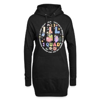 Englischlehrer Englischlehrerin Nachhilfelehrer - Hoodie-Kleid - Schwarz - Vorne