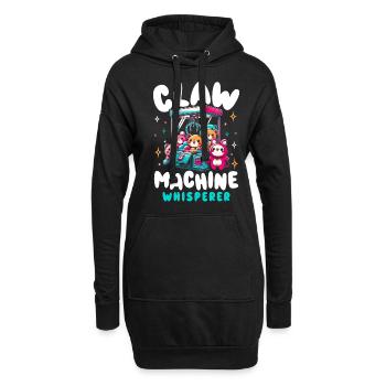Pince Pince Claw Machine Whisperer - Sweat-shirt à capuche long Femme - noir - Devant
