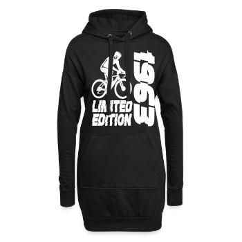 Édition limitée 1963 édition limitée anniversaire - Sweat-shirt à capuche long Femme - noir - Devant