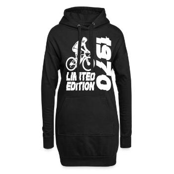Limited Edition 1970 Limited Edition Geburtstag - Hoodie-Kleid - Schwarz - Vorne
