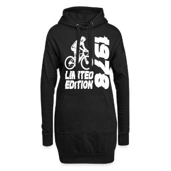 Limited Edition 1978 Limited Edition Fahrrad - Hoodie-Kleid - Schwarz - Vorne
