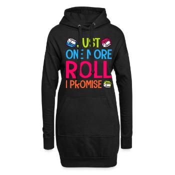 Bunco - Hoodie-Kleid - Schwarz - Vorne