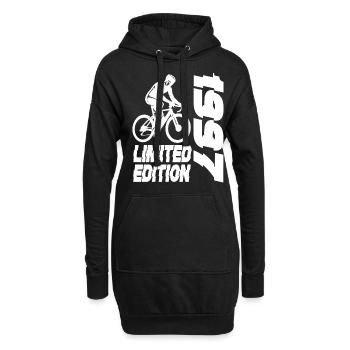 Limited Edition 1997 Limited Edition Fahrrad - Hoodie-Kleid - Schwarz - Vorne