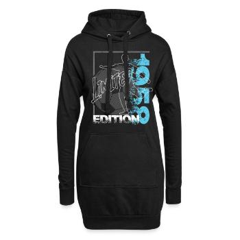 Limited Edition 1958 Limited Edition Fußball - Hoodie-Kleid - Schwarz - Vorne