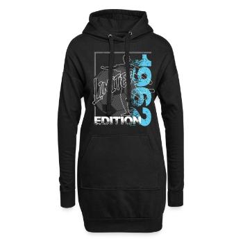 Édition limitée 1962 Édition limitée Football - Sweat-shirt à capuche long Femme - noir - Devant