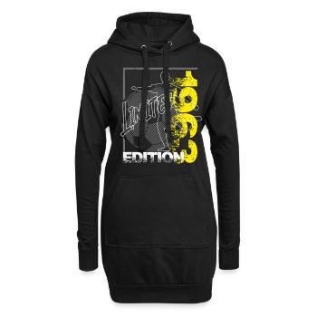 Édition limitée 1963 Édition limitée Football - Sweat-shirt à capuche long Femme - noir - Devant