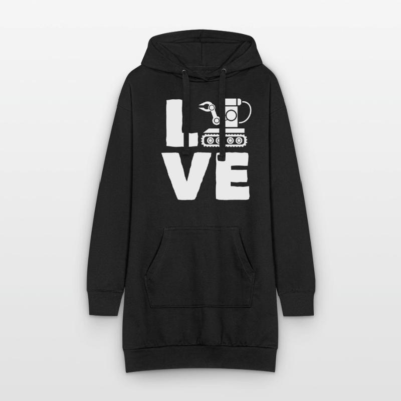 Robotics Robot Programmer Hoodie Dress
