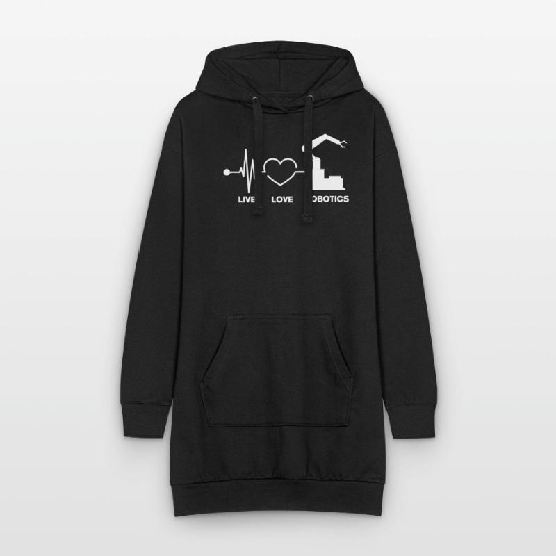 Robotics Robot Programmer Hoodie Dress
