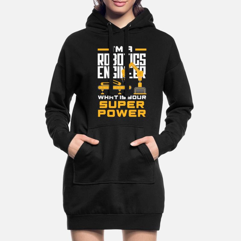 Robotics Robot Programmer Hoodie Dress