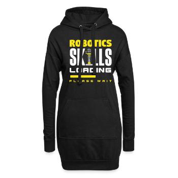 Robotics Robot Programmer - Hoodie Dress - black - Front